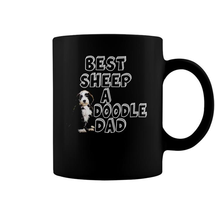 Sheepadoodle Dad Design - Sheepadoodle Dad Present Coffee Mug