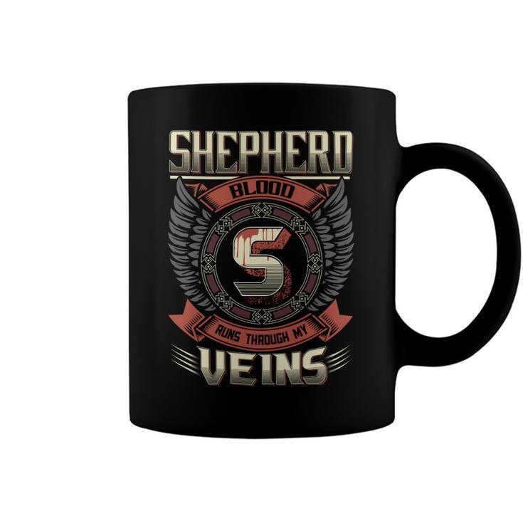 Shepherd Blood  Run Through My Veins Name Coffee Mug