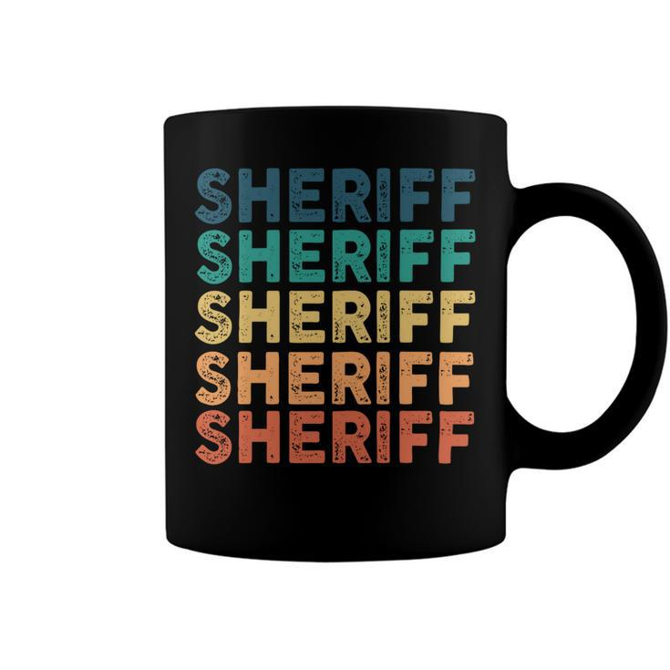 Sheriff Name Shirt Sheriff Family Name Coffee Mug