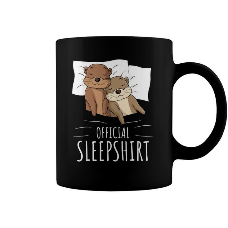 Sleeping Sea Otter Lover Napping Official Sleep Coffee Mug