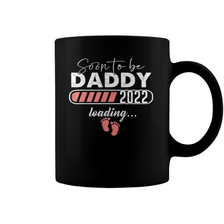 Soon To Be Daddy Est 2022 Pregnancy Announcement Coffee Mug