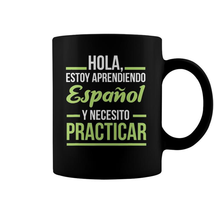 Spanish Language  For Student Practice Learning Gift Coffee Mug