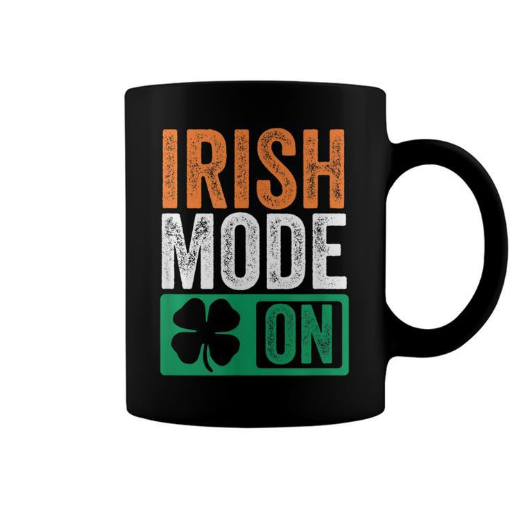 St Patricks Day Beer Drinking Ireland - Irish Mode On  Coffee Mug