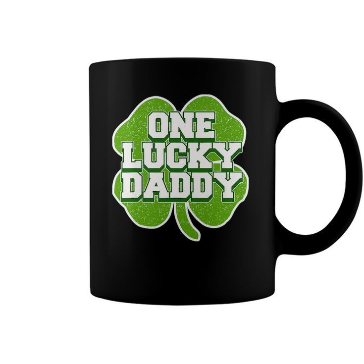 St Patricks Day Design For Father One Lucky Daddy Coffee Mug