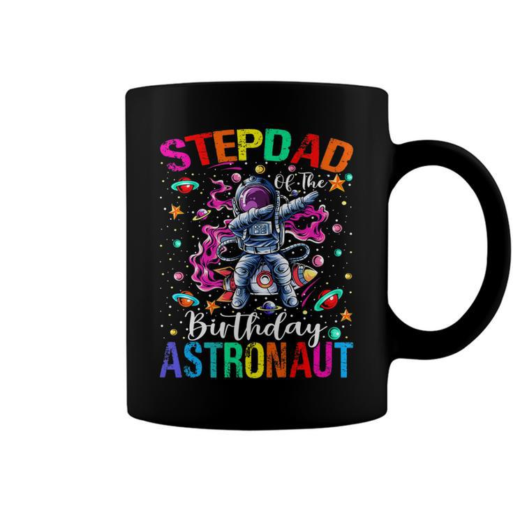 Stepdad Of The Birthday Astronaut Boy Space Theme Kids   Coffee Mug