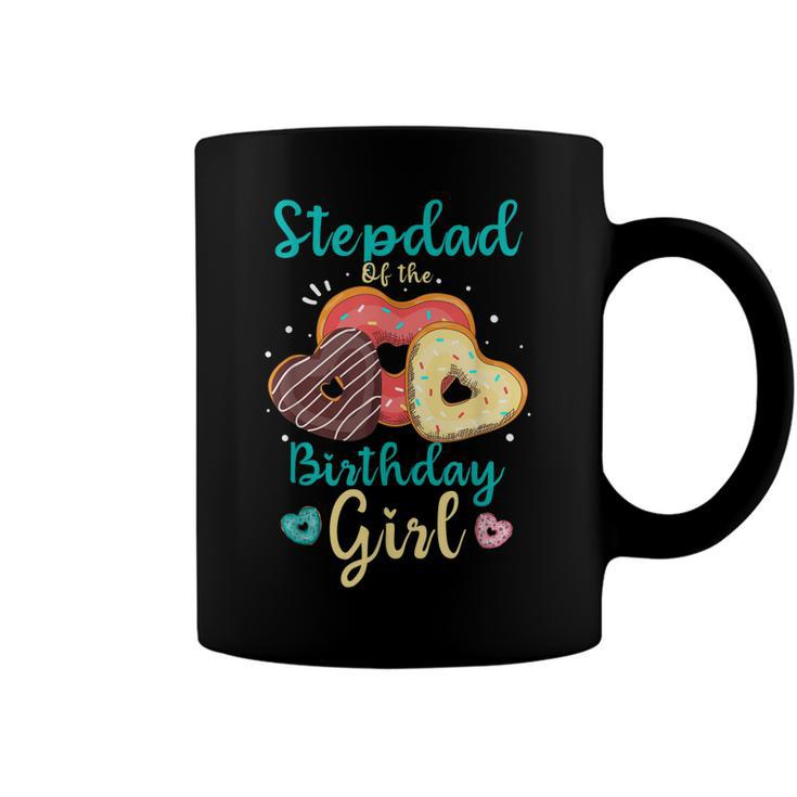 Stepdad Of The Birthday Girl Matching Family Birthday  Coffee Mug
