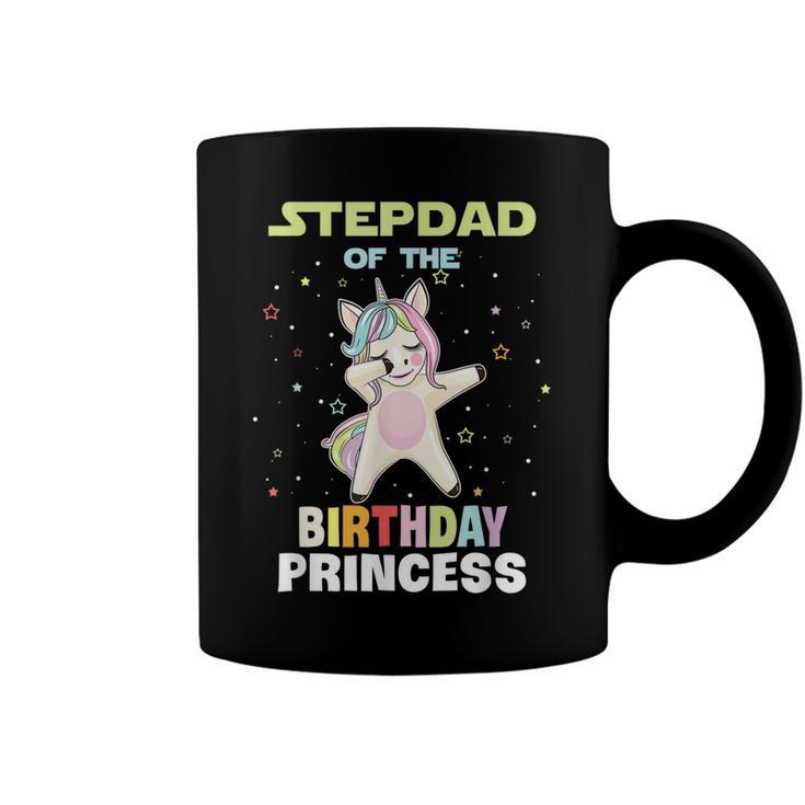 Stepdad Of The Birthday Unicorn Princess   Coffee Mug