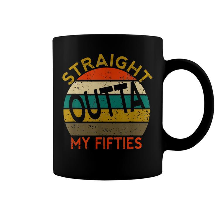 Straight Outta My Fifties Funny 50Th Birthday Gift Coffee Mug