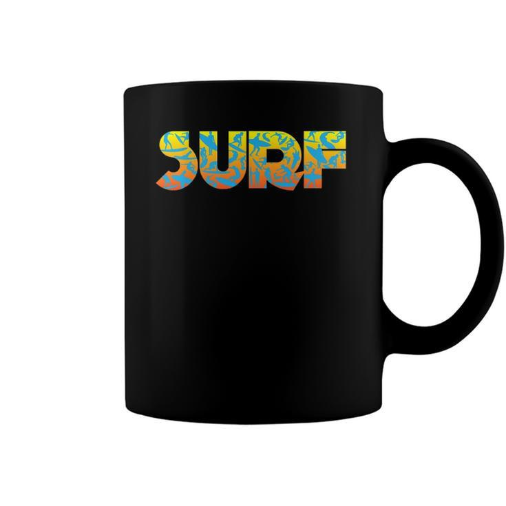 Surfing Surf Surfboard Water Sport Coffee Mug