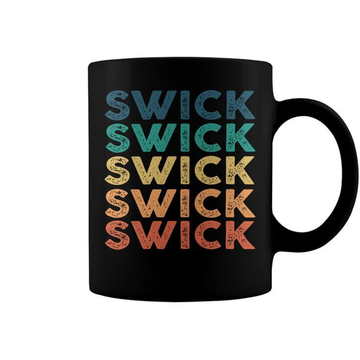 Swick Name Shirt Swick Family Name Coffee Mug