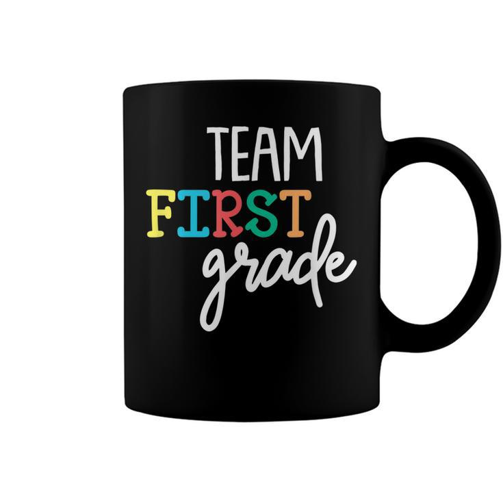 Team 1St First Grade T  Back To School Teacher Kids  Coffee Mug