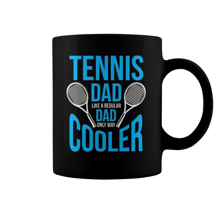 Tennis Dad Funny Cute Fathers Day Coffee Mug