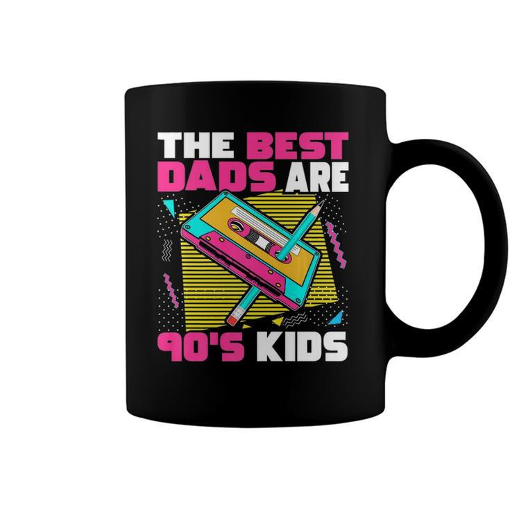 The Best Dads Are 90S Kids 90S Dad Cassette Tape  Coffee Mug