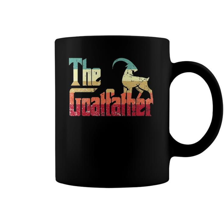The Goatfather Gift Idea For A Goat Lover And Animal Lover Coffee Mug