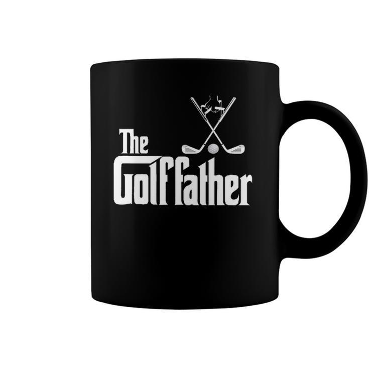 The Golffather Golf Father Funny Golfing Fathers Day Coffee Mug