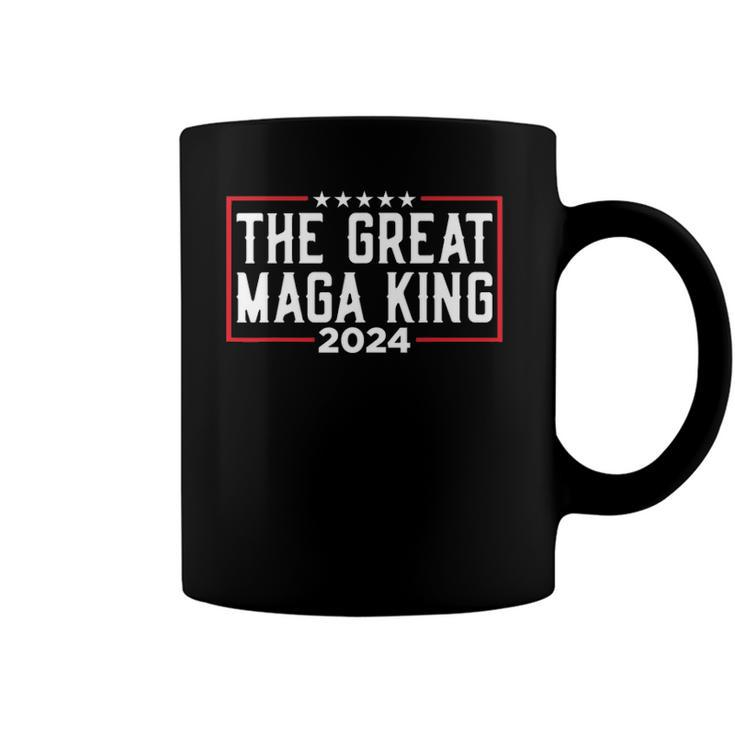 The Great Maga King 2024 Ultra Maga Republican For Men Women Coffee Mug