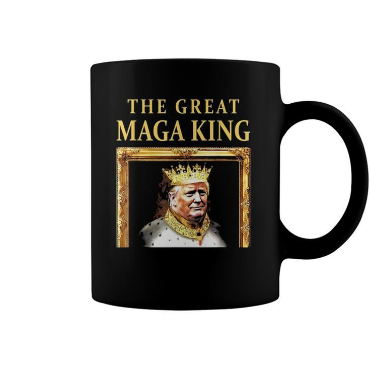 The Great Maga King Trump Portrait Ultra Maga King Coffee Mug