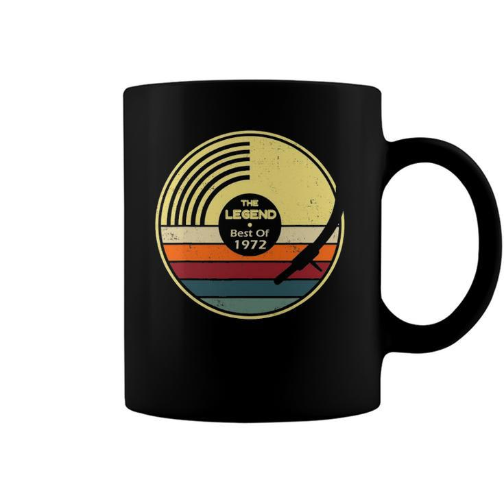 The Legend Best Of 1972 50Th Birthday Coffee Mug