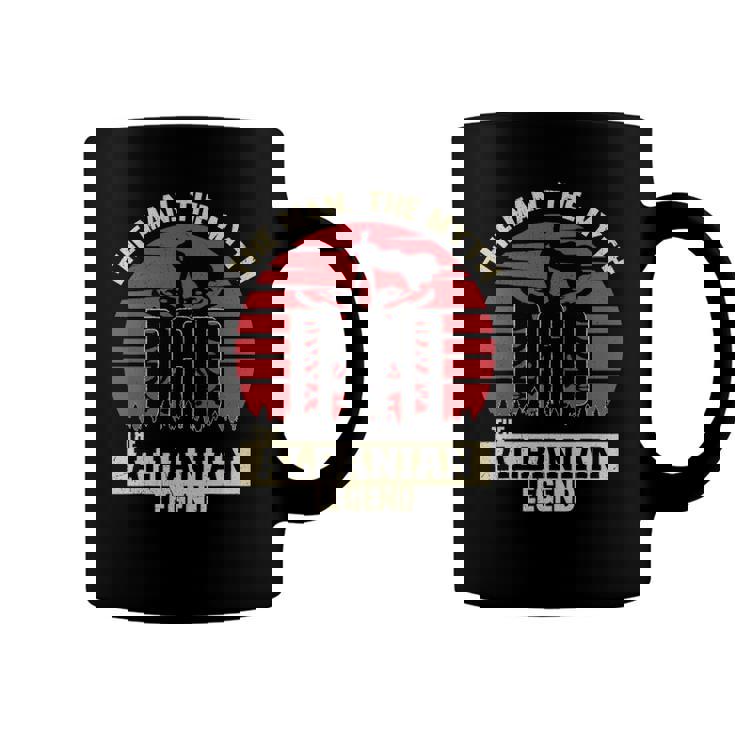 The Man The Myth The Albanian Legend Dad Coffee Mug