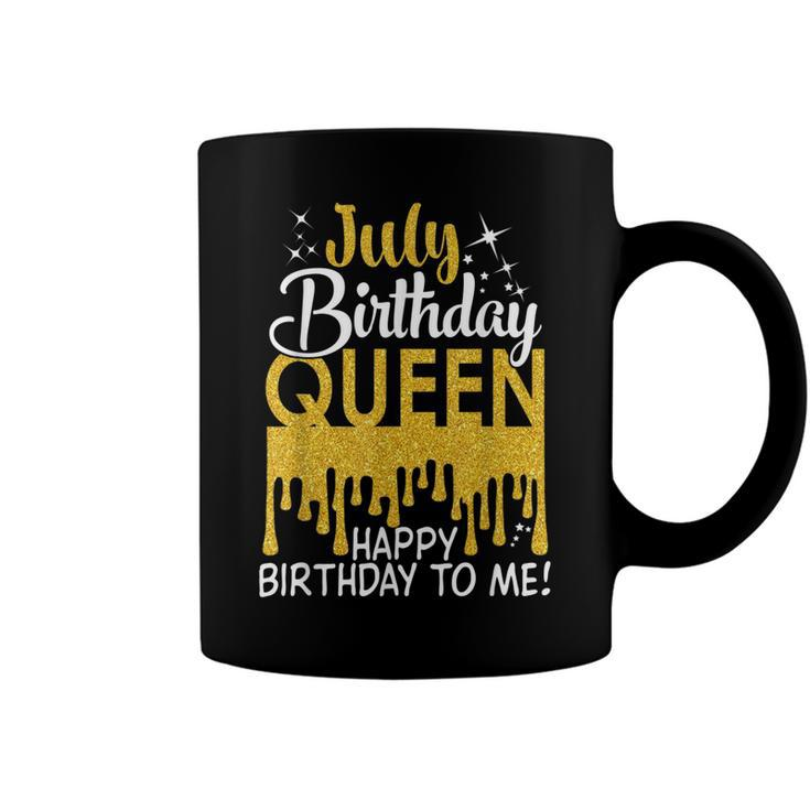 This Queen Was Born In July Happy Birthday To Me July Queen  Coffee Mug