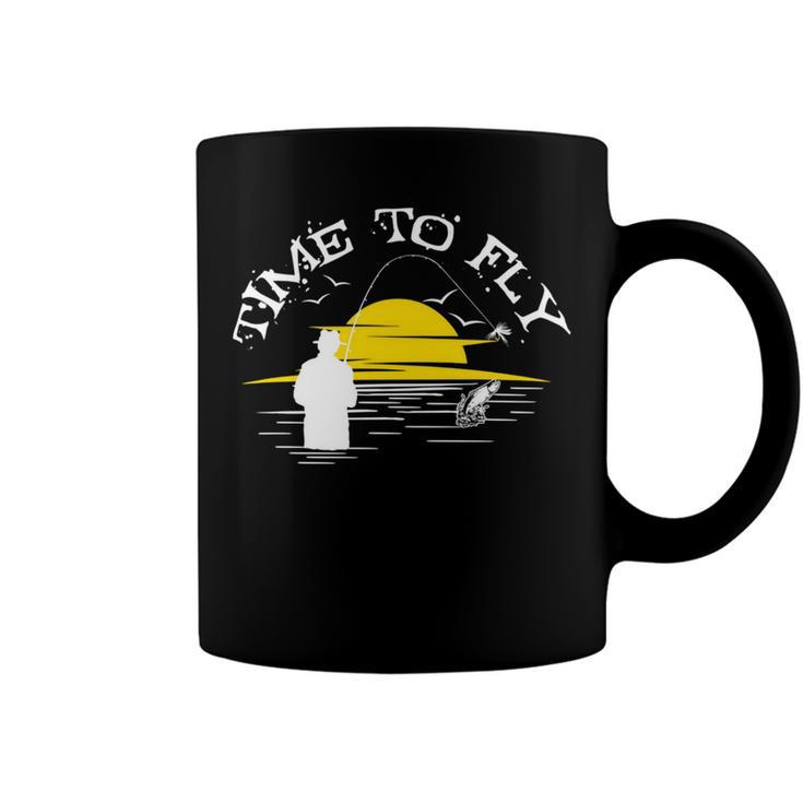 Time To Fly Fish  49 Trending Shirt Coffee Mug