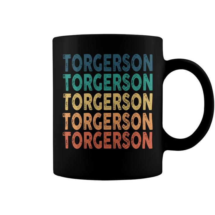 Torgerson Name Shirt Torgerson Family Name V2 Coffee Mug