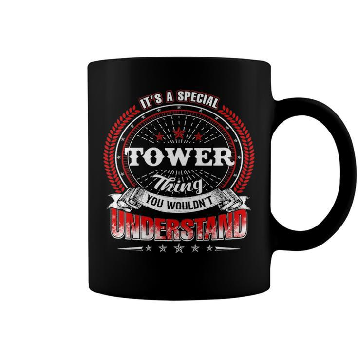 Tower Shirt Family Crest Tower T Shirt Tower Clothing Tower Tshirt Tower Tshirt Gifts For The Tower  Coffee Mug