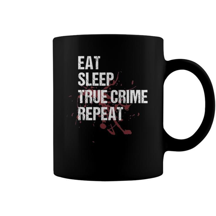 True Crime  Watching True Crime Shows Gift Coffee Mug