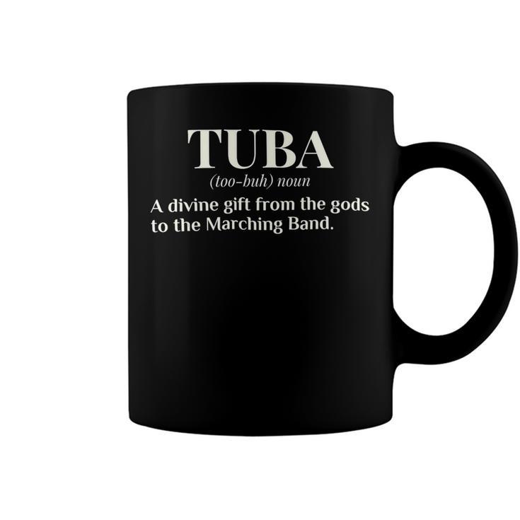 Tuba Definition Funny Marching Band Camp Gift T Shirt Coffee Mug