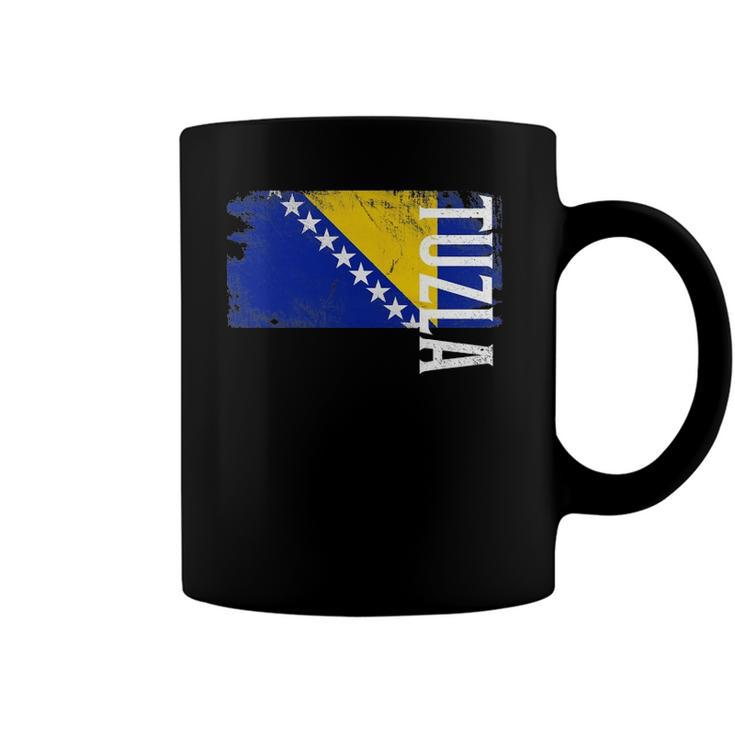 Tuzla Bosnia Flag For Bosnian Men Women Kids Coffee Mug
