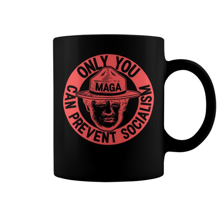 Ultra Maga 2024  Only You Can Prevent Socialism  We The People 1776  2022  Red Coffee Mug