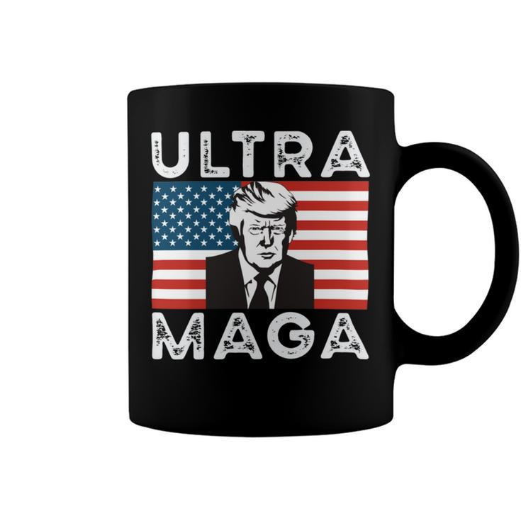 Ultra Maga Funny Trump Biden Usa Coffee Mug