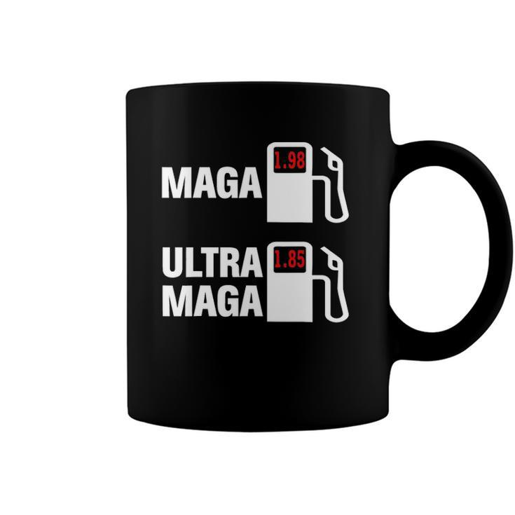 Ultra Maga Maga King Anti Biden Gas Prices Republicans Coffee Mug