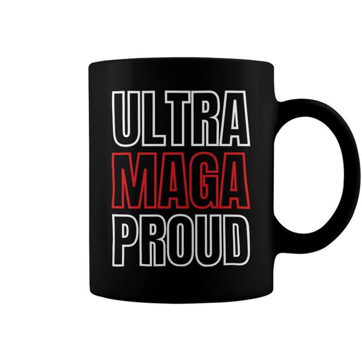 Ultra Maga Proud Patriotic Tshirt V2 Coffee Mug