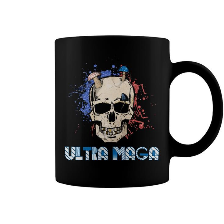 Ultra Maga Skull  Make America Great Again Coffee Mug