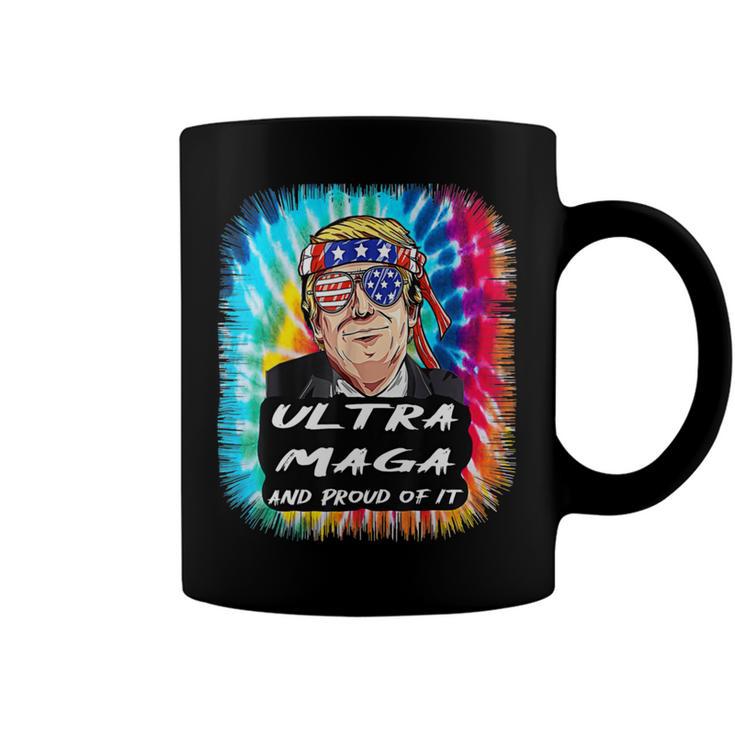 Ultra Maga Trump America Fun Tie Dye  Coffee Mug