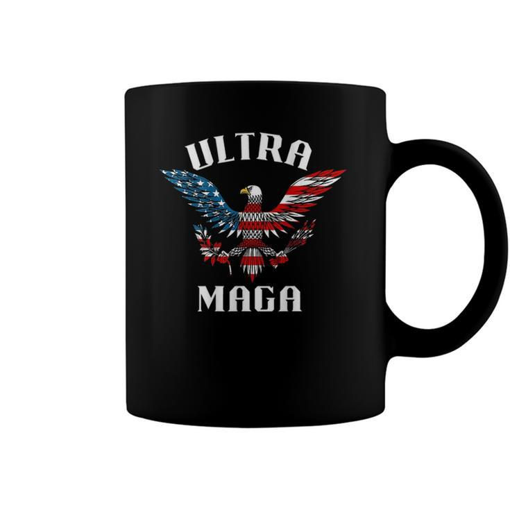 Ultra Mega No Baby Formula Biden Usa Flag Eagle On Back Coffee Mug