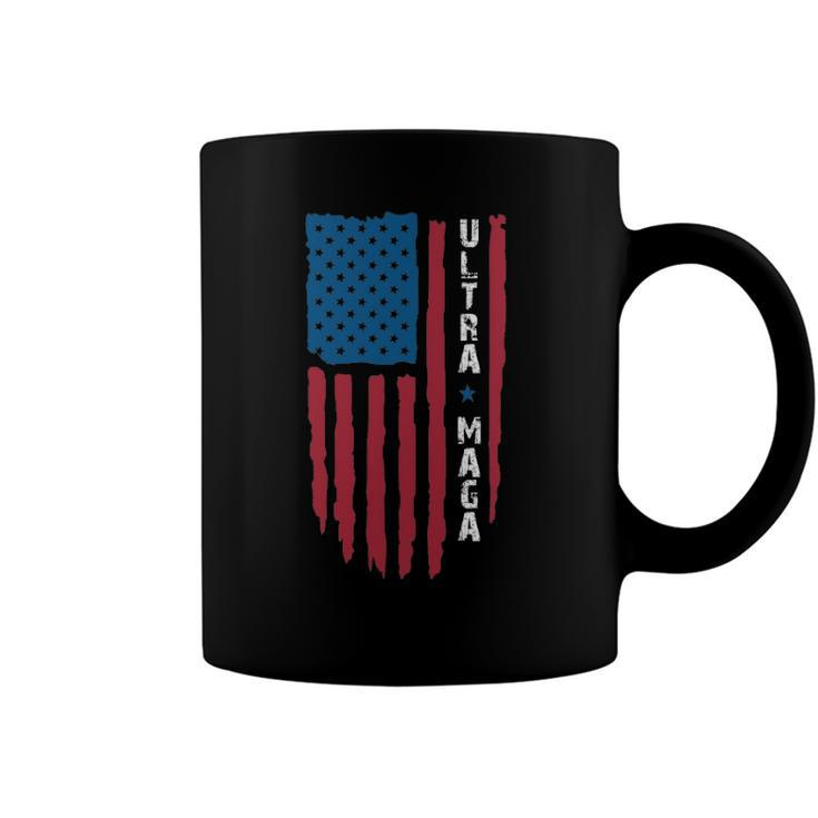Ultra Mega Patriotic Trump Republicans Usa Flag Apparel Tee Coffee Mug