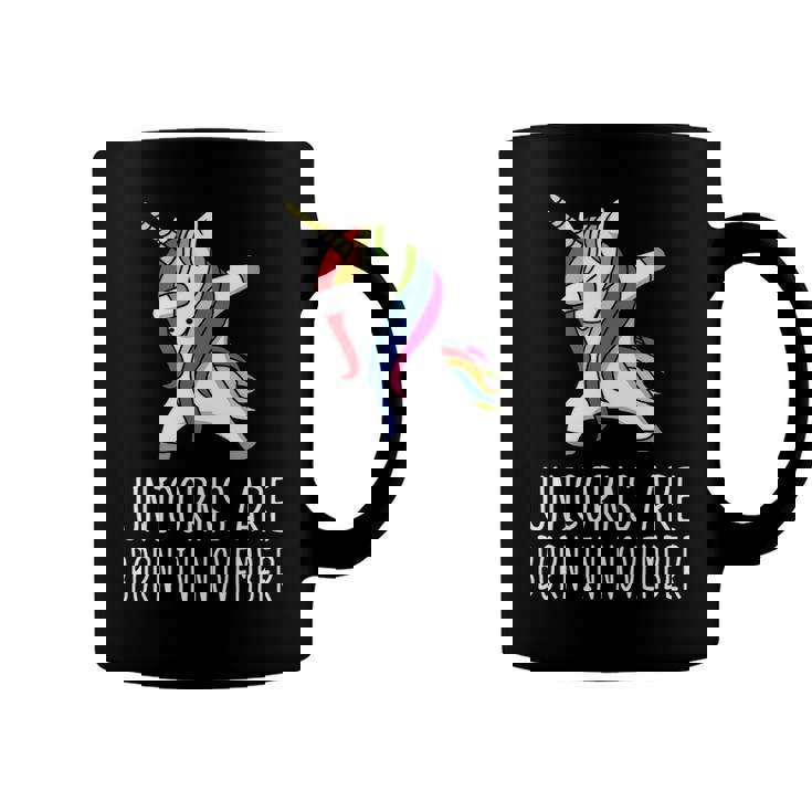 Unicorns Are Born In November Coffee Mug