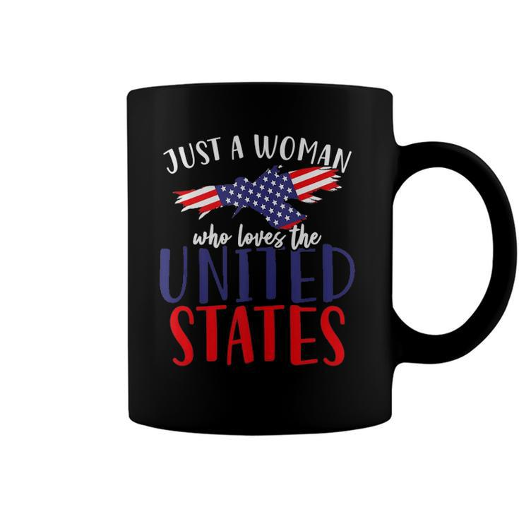 Us Flag Freedom United States Women American 4Th Of July  Coffee Mug