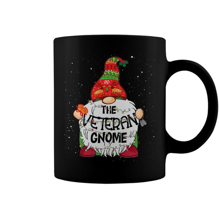 Veteran Gnome Christmas Tree Light T-Shirt Coffee Mug