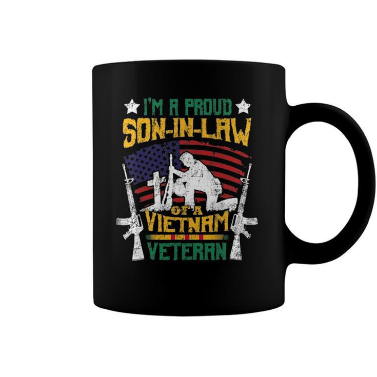 Veteran  Proud Son In Law Of A Vietnam Veteran Coffee Mug