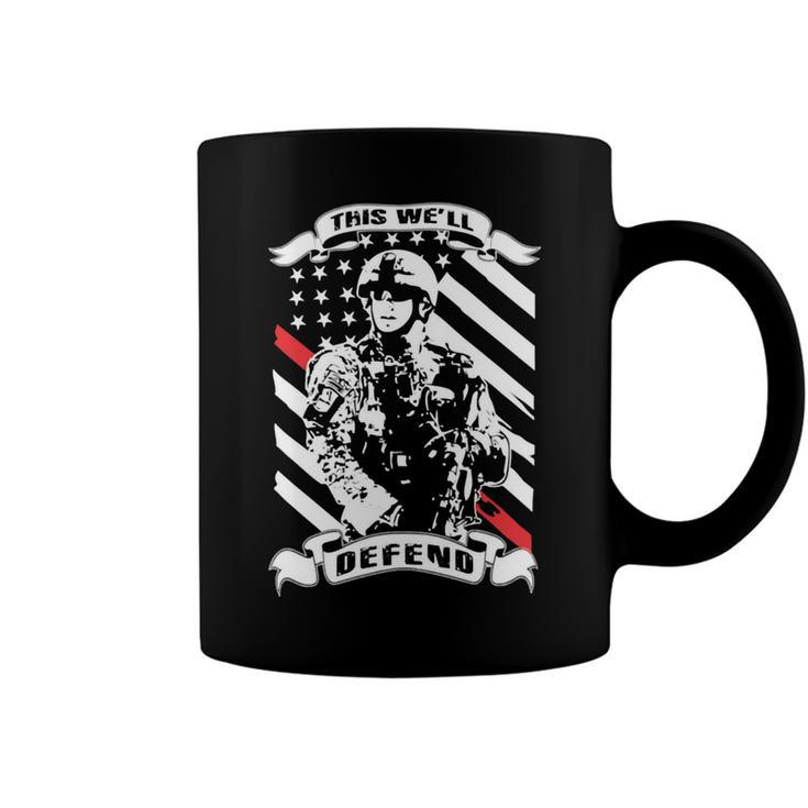Veteran This Well Defend Veteran42 Navy Soldier Army Military Coffee Mug