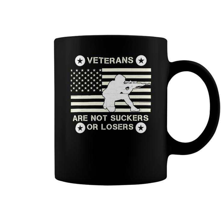 Veteran Veterans Are Not Suckers Or Losers 214 Navy Soldier Army Military Coffee Mug