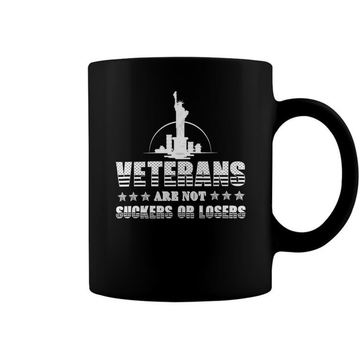 Veteran Veterans Are Not Suckers Or Losers 320 Navy Soldier Army Military Coffee Mug