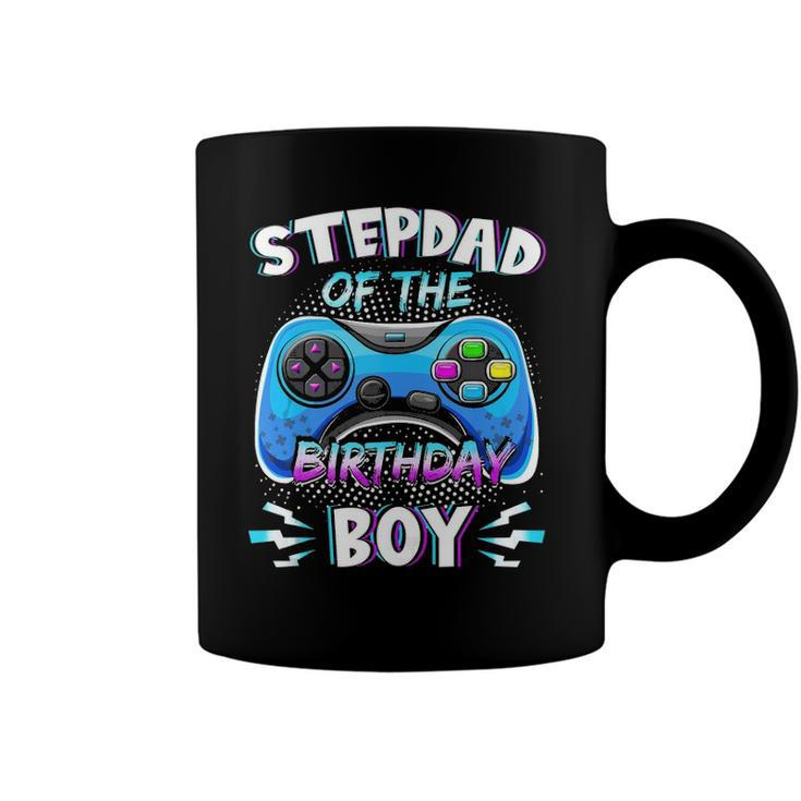 Video Game Birthday Party Stepdad Of The Bday Boy Matching  Coffee Mug