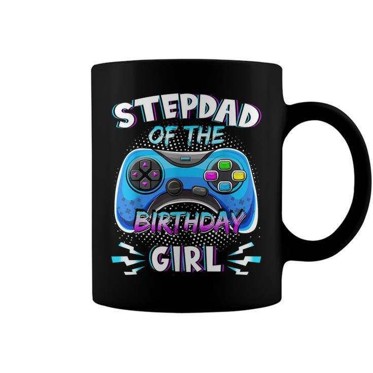 Video Game Birthday Party Stepdad Of The Bday Girl Matching  Coffee Mug