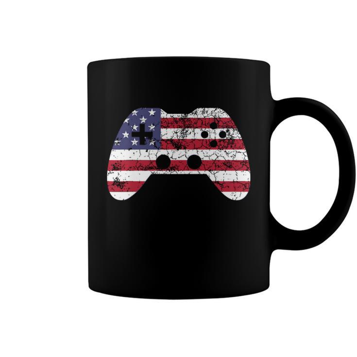 Video Game Gamer 4Th Of July Independence Day  Coffee Mug