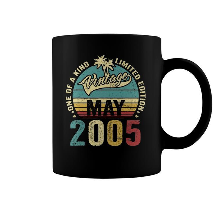 Vintage 17 Years Old May 2005 Decorations 17Th Birthday Coffee Mug