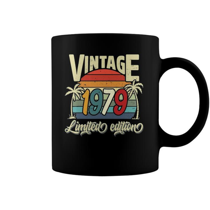 Vintage 1979 43Rd Birthday Limited Edition 43 Years Old Bday Coffee Mug